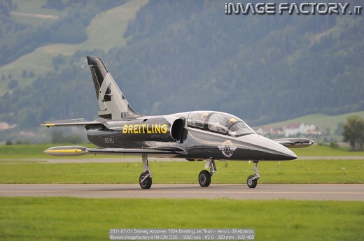 2011-07-01 Zeltweg Airpower 7054 Breitling Jet Team - Aero L-39 Albatros